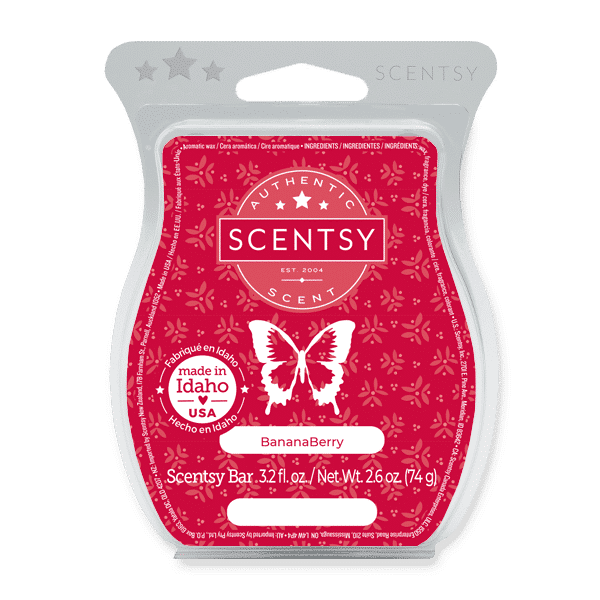 scentsy bananaberry bar