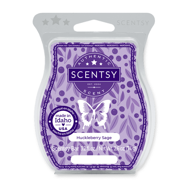 scentsy huckleberry sage bar