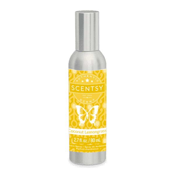 scentsy coconut lemongrass room spray