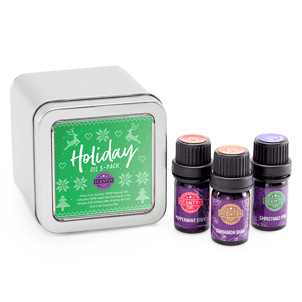 scentsy holiday diffuser oils