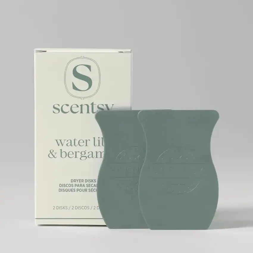Scentsy DryerDisksWaterLilyBergamot