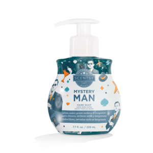 scentsy hand soap mystery man scent