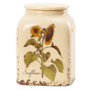 rustic warmer sunflower