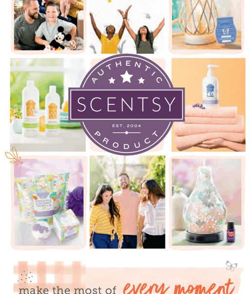scentsy spring summer 2019 catalog cover