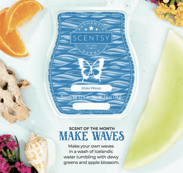 scentsy march scent make waves