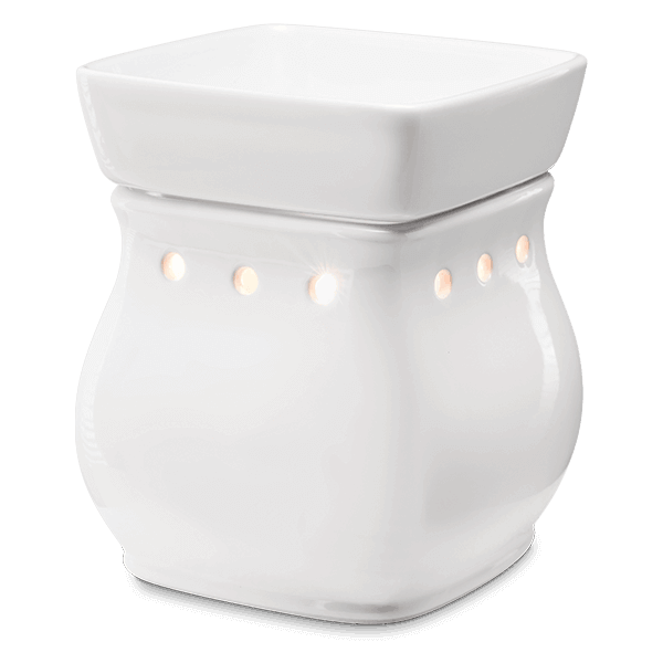 scentsy white candle warmer