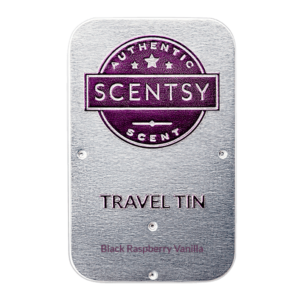 scentsy black raspberry travel tin