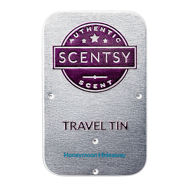Honeymoon hideaway travel tin by scentsy