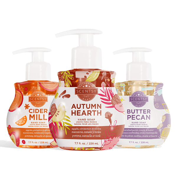 3 pack fall hand soaps