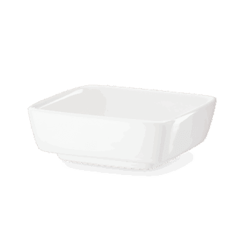 scentsy white curve dish
