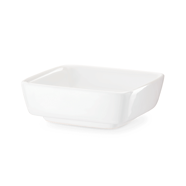scentsy white curve dish