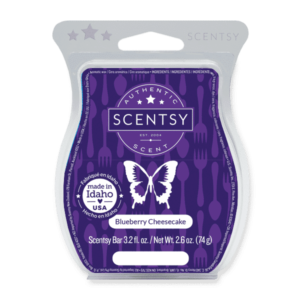 scentsy blueberry cheesecake wax