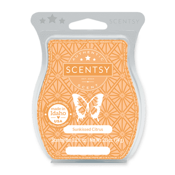 scentsy sunkissed citrus wax