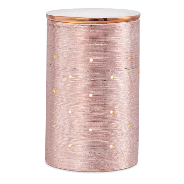 rose gold scentsy etched core