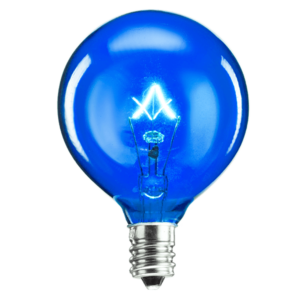 blue scentsy bulb