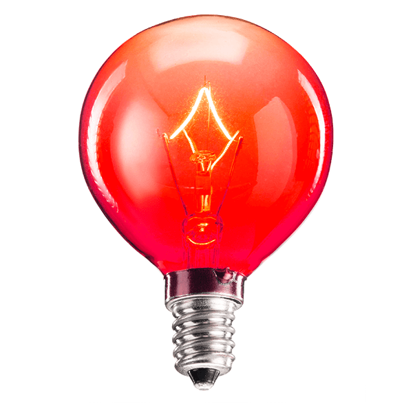 red scentsy bulb