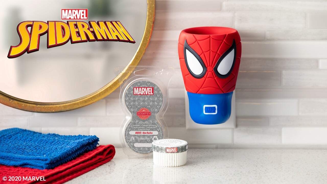 spider man scents fan pod
