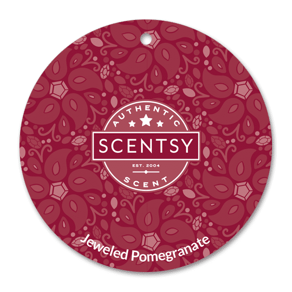 jeweled pomegranate scent circle