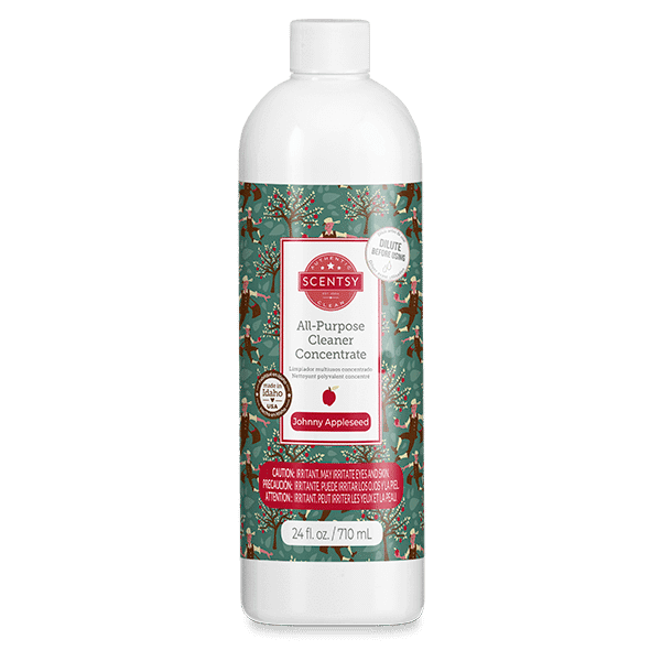 scentsy all purpose cleaner johnny appleseed