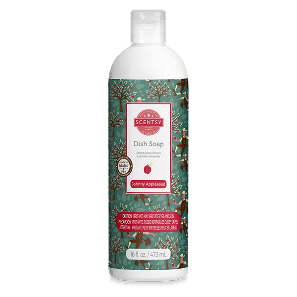 scentsy dish soap johnny appleseed