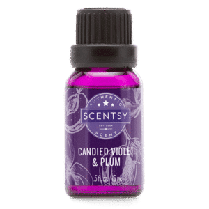 candied violet plum diffuser oil scentsy