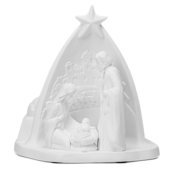 nativity scene candle warmer scentsy