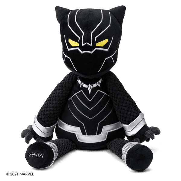 scentsy black panther buddy front view