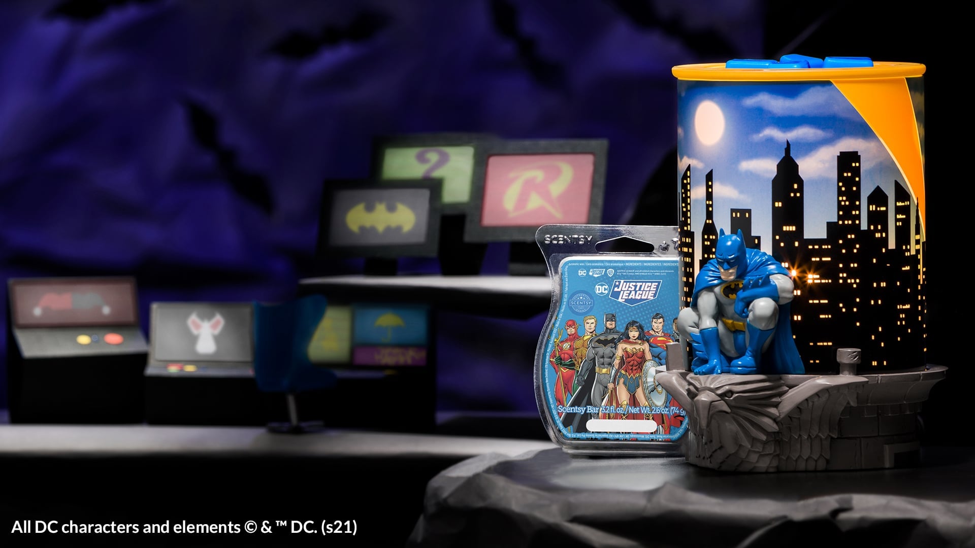 NT DC Batman Warmer JusticeLeague Bar R