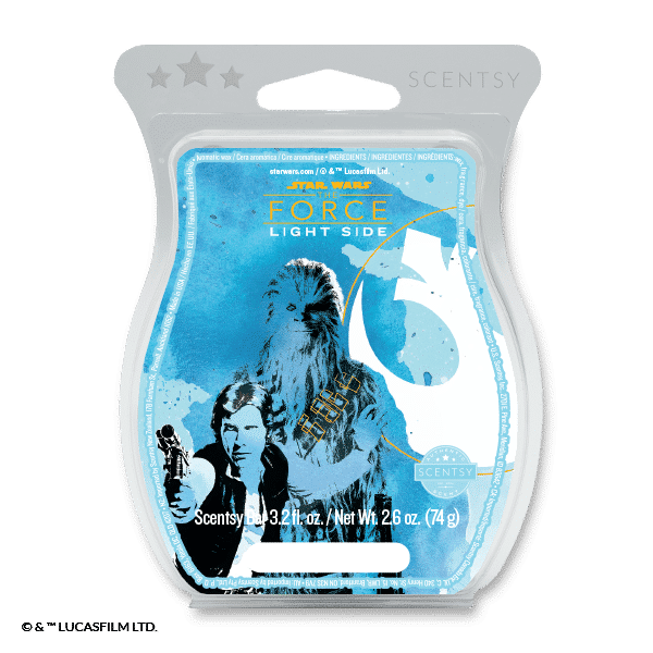 scentsy star wars wax scents
