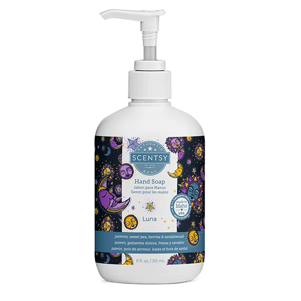 luna scentsy hand soap