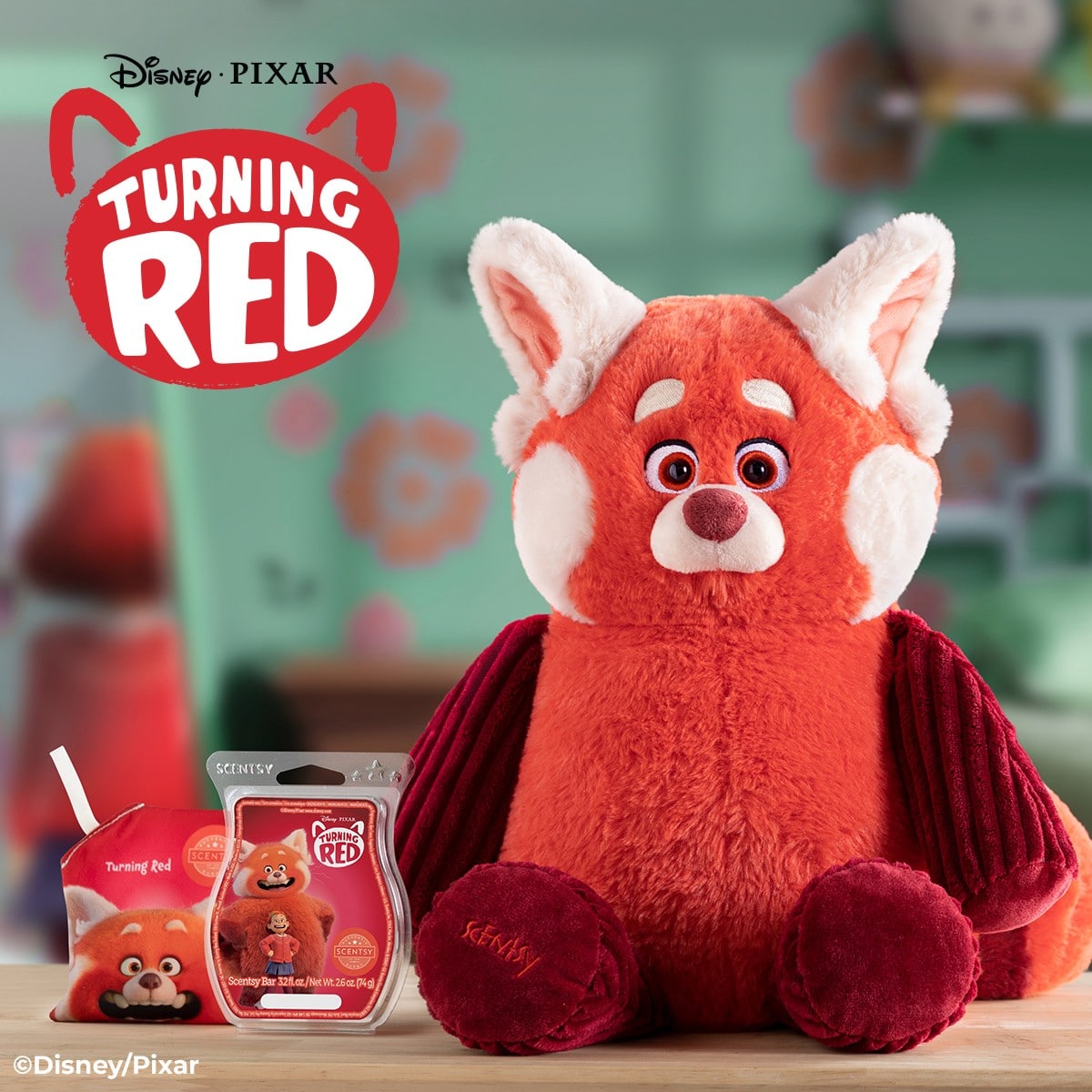 scentsy turning red disney collection