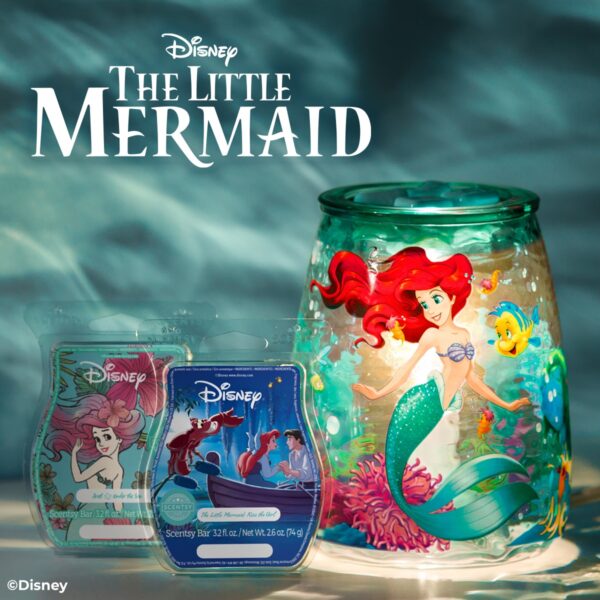 scentsy little mermaid disney collection