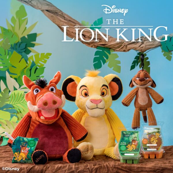 scentsy lion king collection by disney