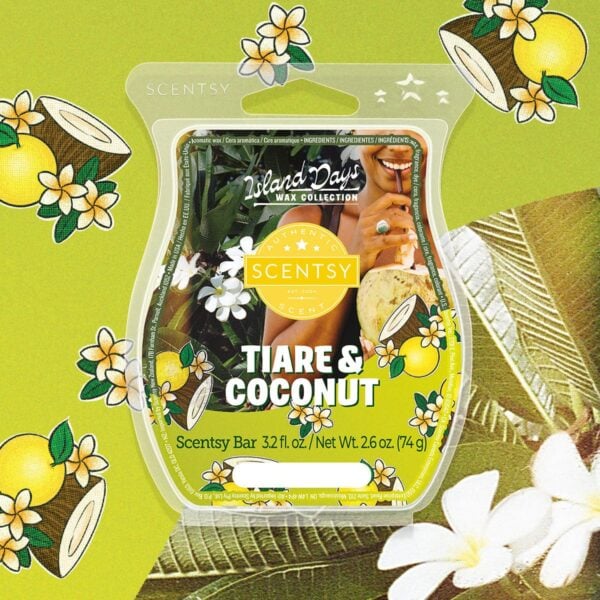 scentsy tiare coconut