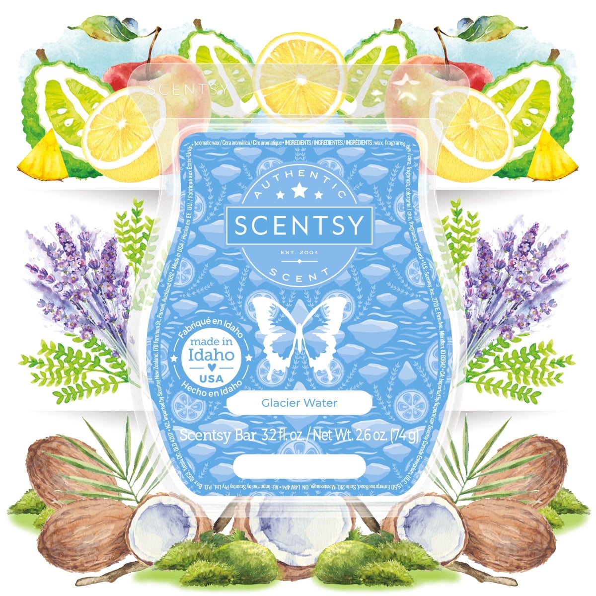 Scentsy August Glacier Water Scent