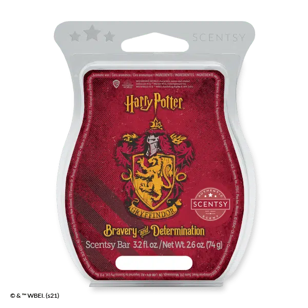 scentsy gryffindor house bravery and determiniation bar