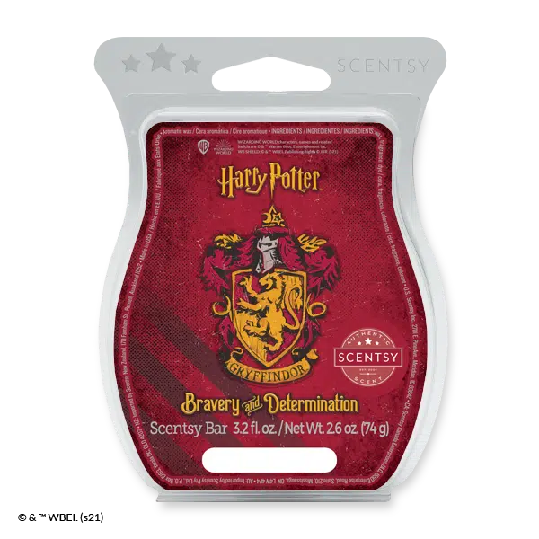 scentsy gryffindor house bravery and determiniation bar