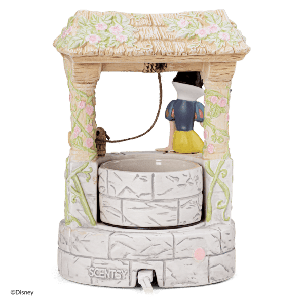 back of snow white warmer scentsy