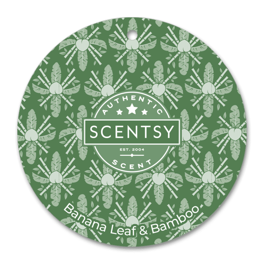 SCENTSY Scent Circle BananaLeafBamboo