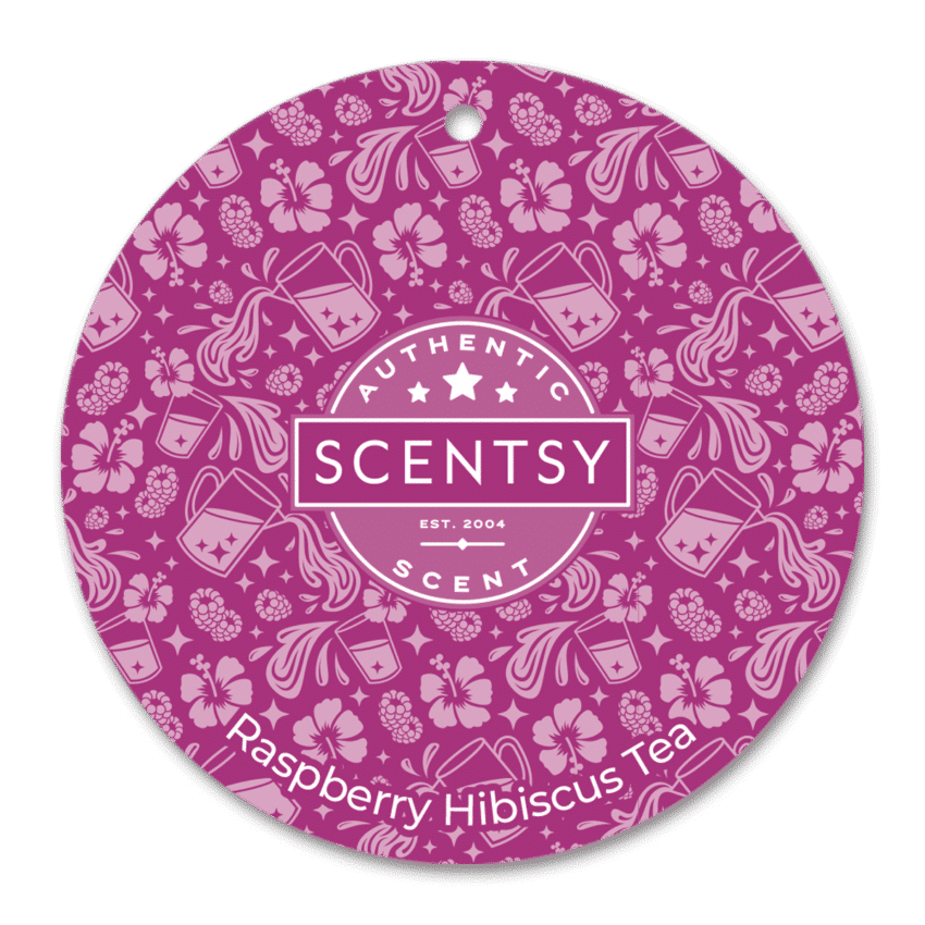 SCENTSY Scent Circle RasberryHibiscusTea