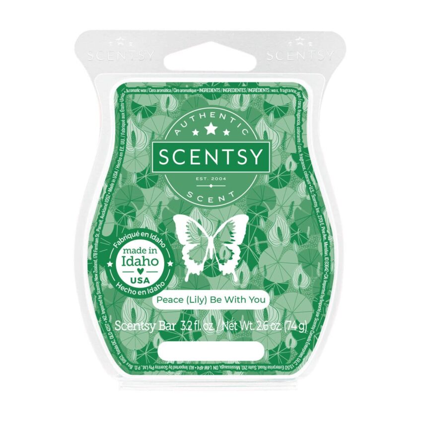 scentsy lily be with you wax bar