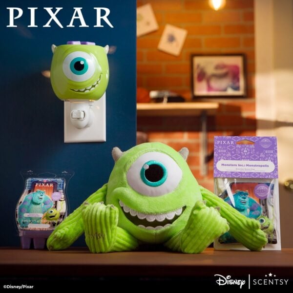 x FW MonstersInc MikeWazowski Buddy MiniWarmer WaxBar R