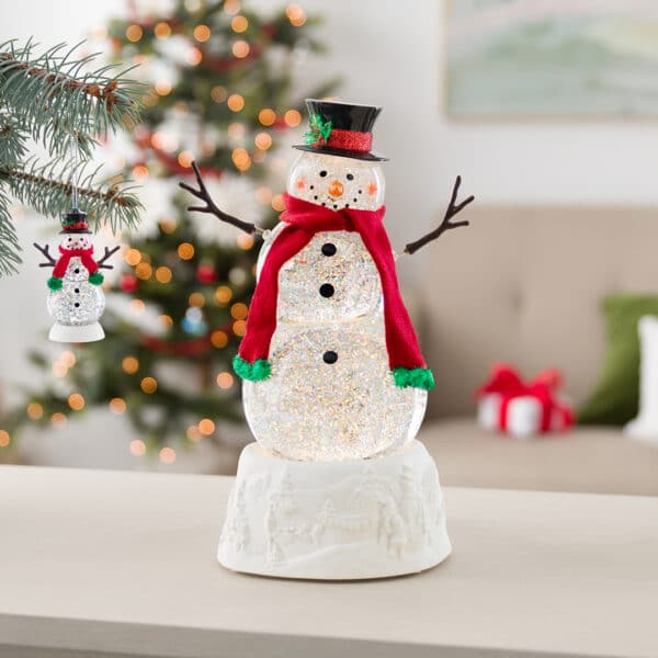 swirling snowman scentsy
