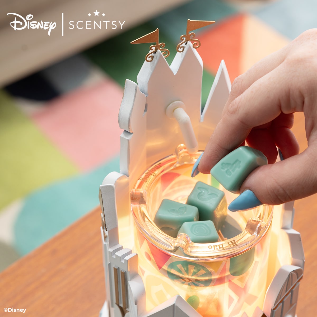 Walt Disney World “it’s a small world” − Scentsy Warmer Stylized