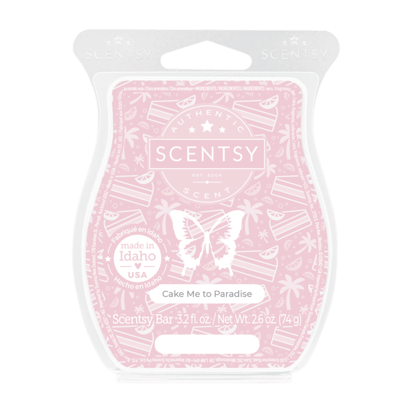 Cake Me To Paradise Scentsy Bar