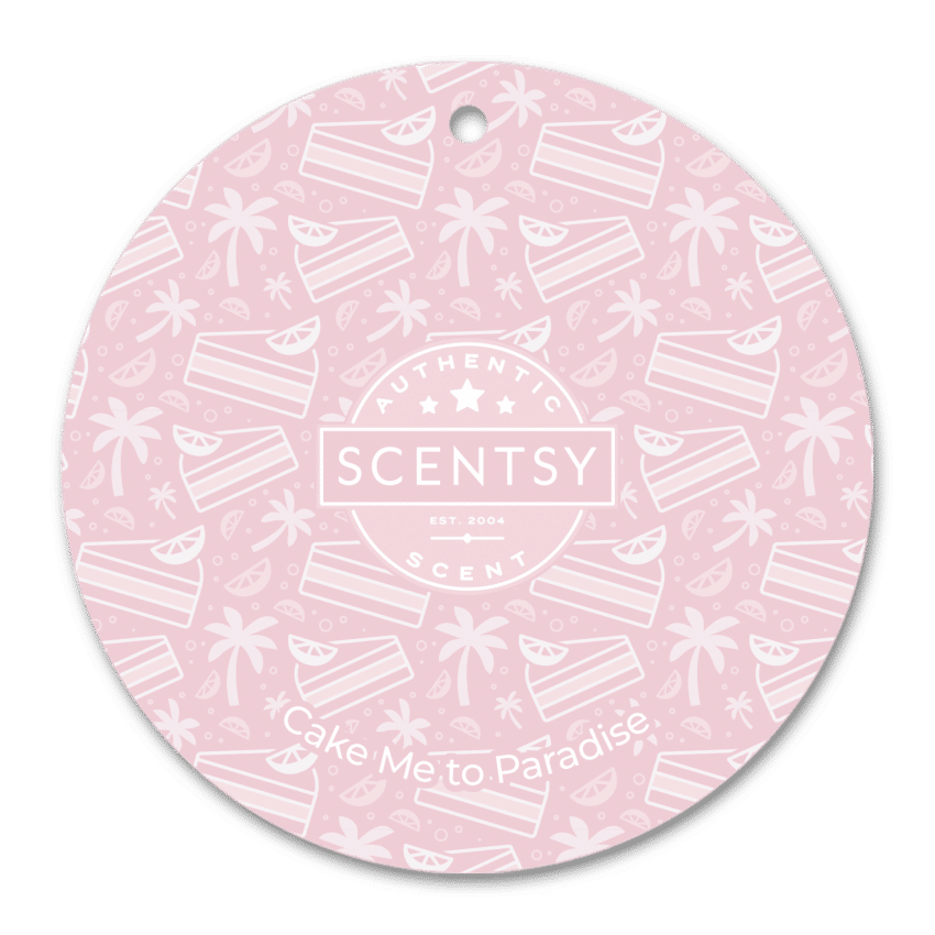 Scent Circle CAke Me to Paradise Scentsy