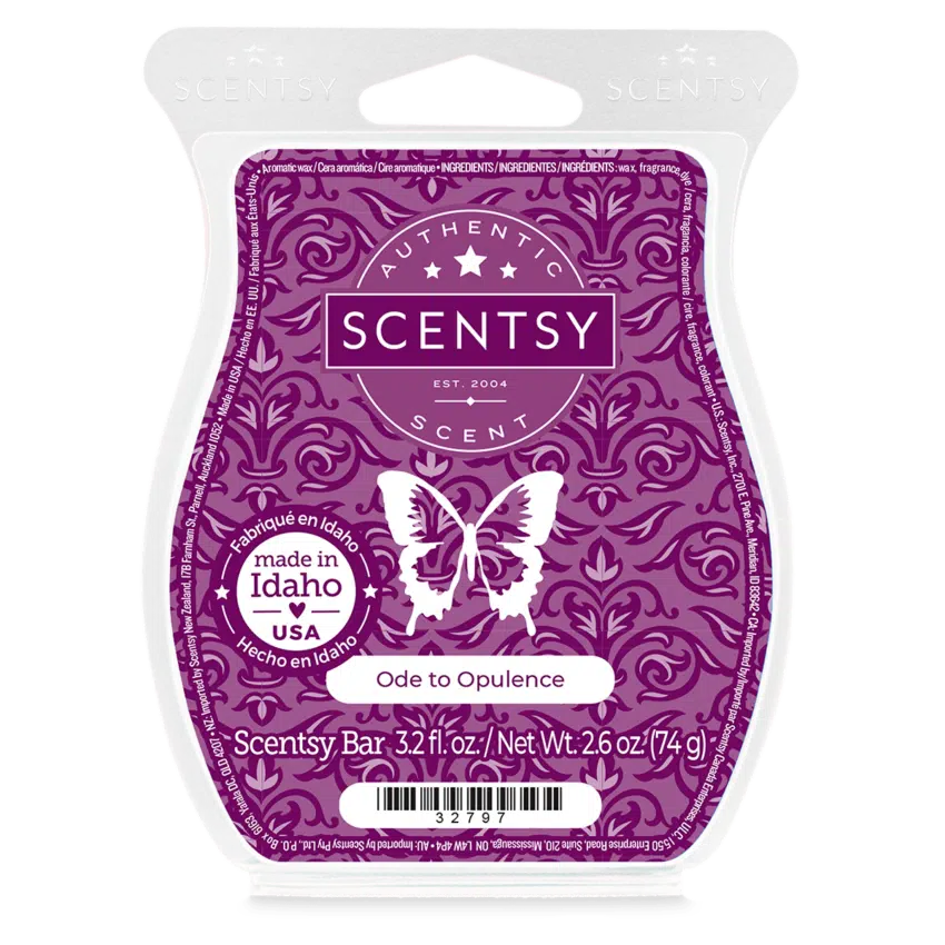 SCENTSY wax Bar Ode to Opulence