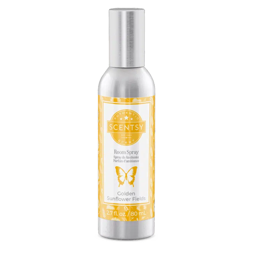Scentsy RoomSpray GoldenSunflowerFields