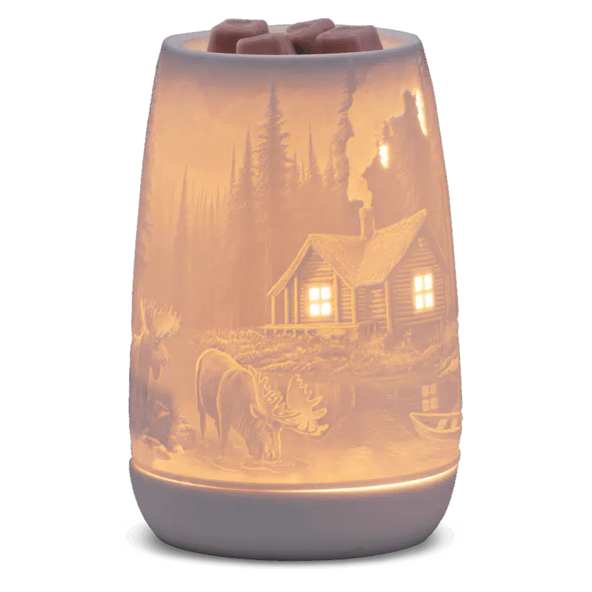Scentsy Warmer MountainRetreat GlowWax