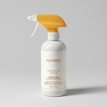 scentsy sunkissed citrus bathroom cleaner